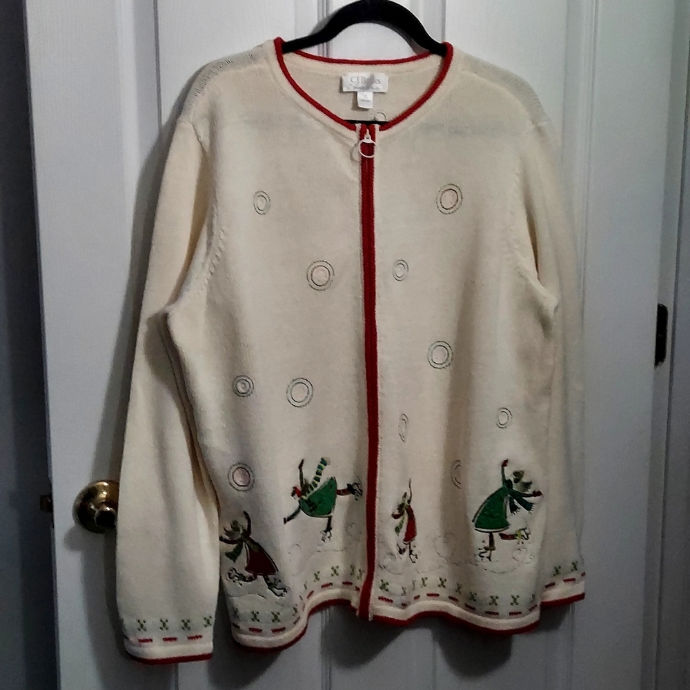 NWOT C J Banks Holiday Sweater